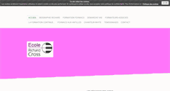 Desktop Screenshot of ecolerichardcross.fr