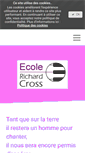 Mobile Screenshot of ecolerichardcross.fr